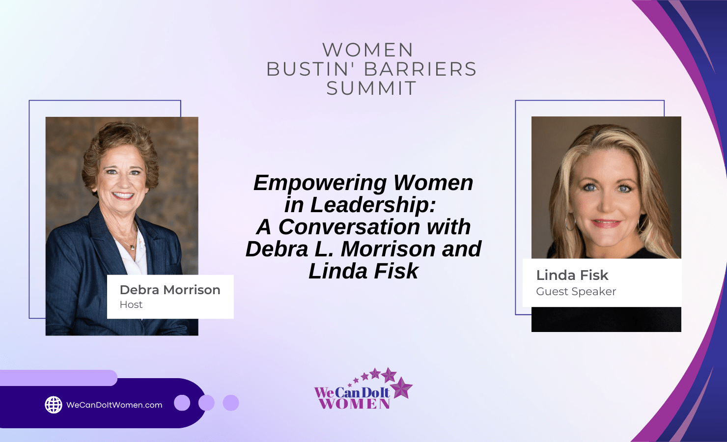 Empowering Women in Leadership: A Conversation with Debra L. Morrison and Linda Fisk
